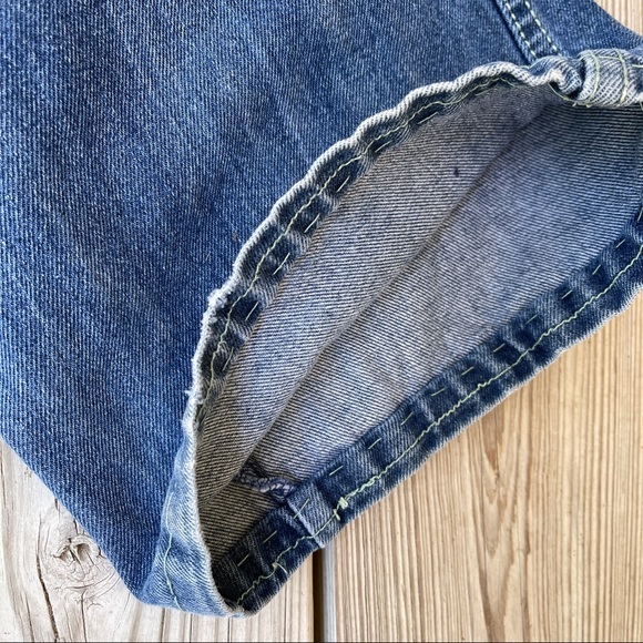 Vintage 70s jeans Wild Oats flare unisex 30 / 9 - Picture 7 of 14